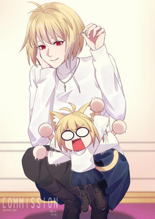 Arcuied and Neco-Arc [Tsukihime]